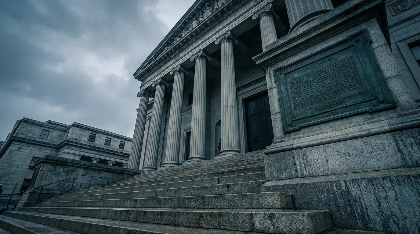 Official UK Gambling Commission building exterior with the UKGC logo visible on the facade