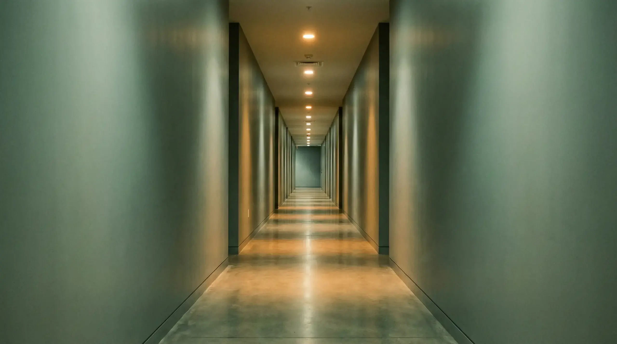 GamStop 7-year extension — a long empty corridor symbolising extended waiting time