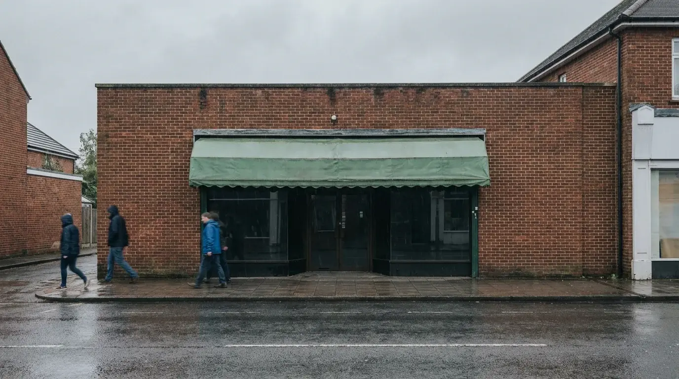 GamStop and land-based casinos — entrance to a UK high-street betting shop