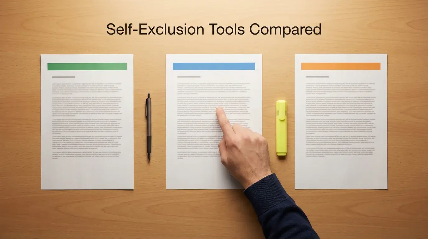 GamStop vs Gamban vs BetBlocker — UK self-exclusion tools compared
